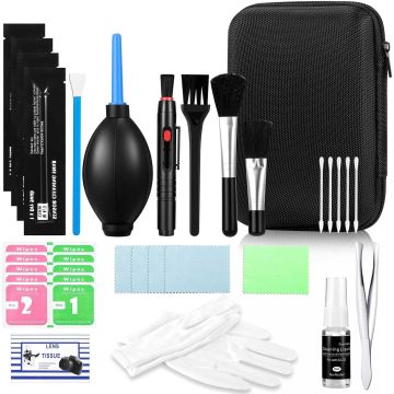Kit de limpieza para lentes de cámara 14 piezas