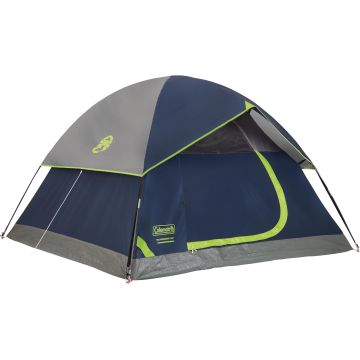 Carpa Coleman Sundome para 4 personas, impermeable, fácil armado