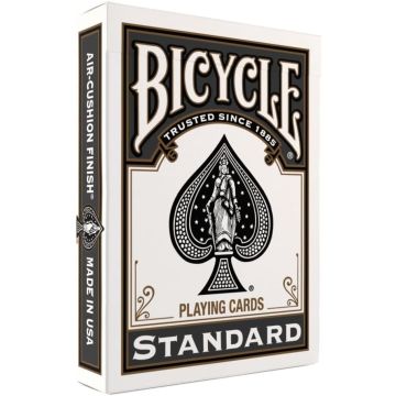Bicycle Black Playing Cards - Baraja de Póker Estándar