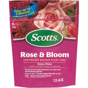 Alimento para Plantas Scotts Rose & Bloom, Liberación Continua, 3 lb