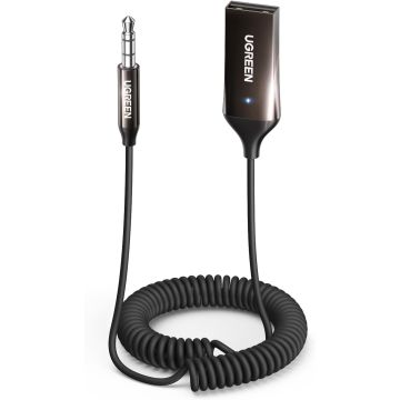 Receptor Bluetooth Aux UGREEN 3.5mm Adaptador para Coche