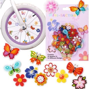 Decoraciones para Radios de Bicicleta 24 Piezas