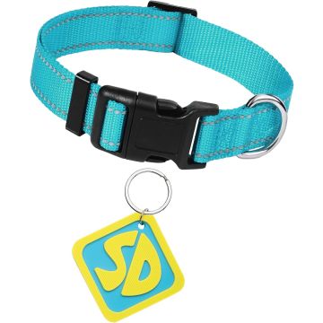 Disfraz Halloween Perro con Collar Ajustable de Nylon y Etiquetas SD