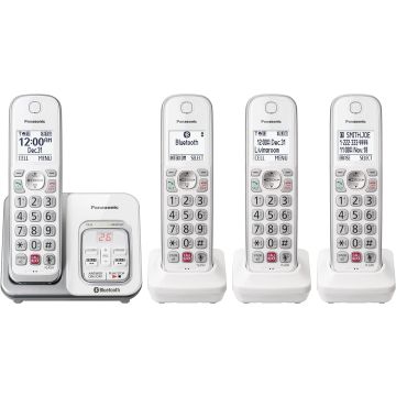Teléfono Inalámbrico Panasonic KX-TGD864W Contestador y Bluetooth