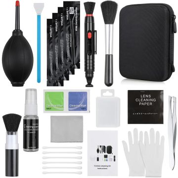 Kit de limpieza para lentes de cámara 14 en 1