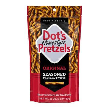Pretzels Twist Snack Sabor Original Dot's, Bolsa de 16 oz