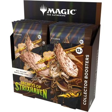 Magic: The Gathering Secrets of Strixhaven - Caja de Sobres Coleccionables (12 Sobres)