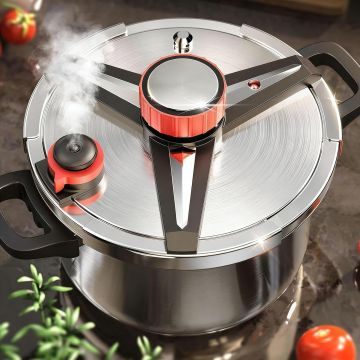 Olla a Presión Acero Inoxidable 9.5L ZILODE