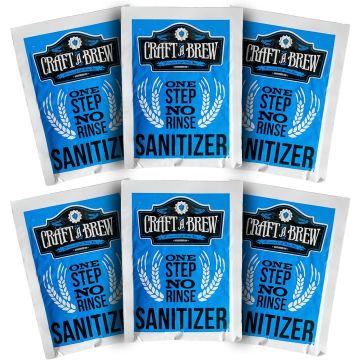 Craft A Brew Paquetes de Limpieza de un Solo Uso para Equipo de Cervecería Casera
