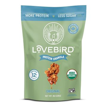 Lovebird Granola Orgánica Proteica Sin Gluten - 7 Ingredientes