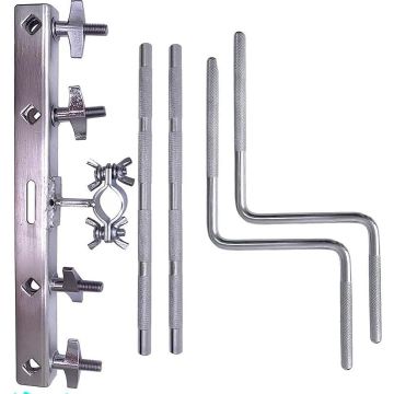 Sujeción para cowbell con soporte de percusión y brazo Z