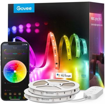 Tira LED Govee RGBIC 100 pies (2x50 pies)
