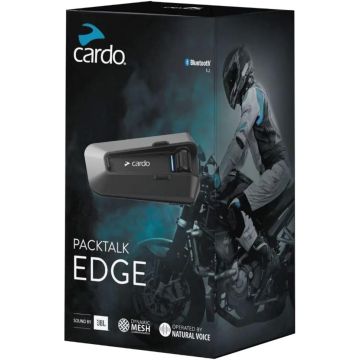 Sistema de comunicación Bluetooth Cardo PACKTALK Edge Dual Pack