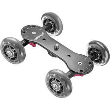 Neewer Slider para Cámara con Capacidad de 22 lb y Ruedas Giratorias