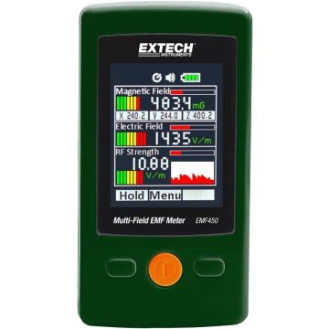 Medidor de campos electromagnéticos Extech EMF450