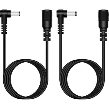 Cable de Extensión de Alimentación DC 5.5mm x 2.1mm 2-Pack 6FT