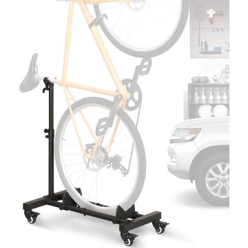 Soporte Vertical para Bicicleta Sttoraboks, Ajustable, Ruedas, Hasta 29"