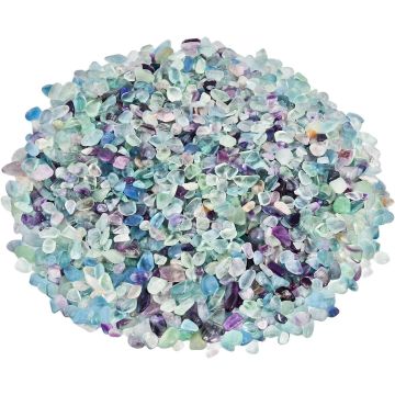 SUNYIK Piedras de Fluorita Trituradas 1 Libra
