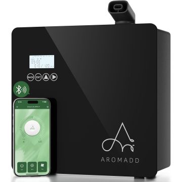 Difusor de Aromas Inteligente Aromadd U5B 600ml, Negro, 3500 Sq.Ft
