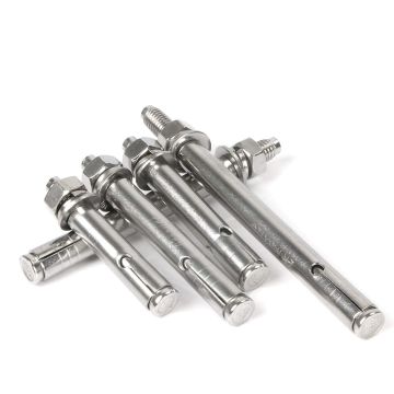 5 Pcs M8 x 100mm Acero Inoxidable Tornillo Anclaje Expansión
