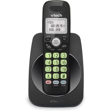 Teléfono Inalámbrico VTech VG131-11 DECT 6.0 Negro
