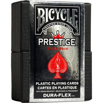 Bicycle Prestige Baraja de Póker Plástica Impermeable Roja/Azul