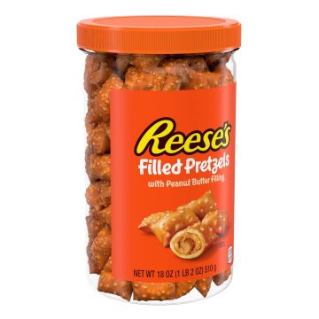 Reese's Pretzels Rellenos, Nuggets de Pretzel con Mantequilla de Maní, 18 oz