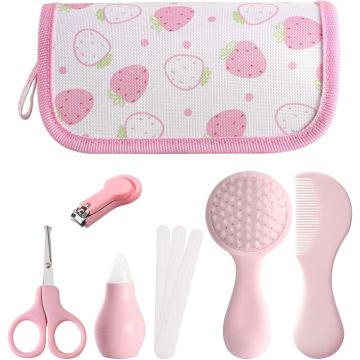 Set Cuidado Bebé 6 Piezas Rosa