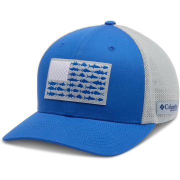 Columbia Unisex Adult PFG Logo Mesh Ball Cap