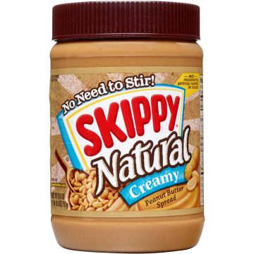 Mantequilla de Maní SKIPPY Natural Cremosa 26.5 oz