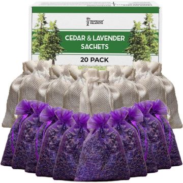 Bolsitas de Cedro y Lavanda Professor Killamoth (20 Unidades)