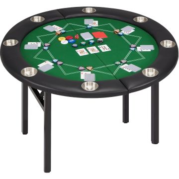 Mesa de Poker Plegable para 8 jugadores