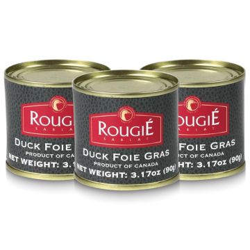 Foie Gras de Pato Rougie Pack X3 90g
