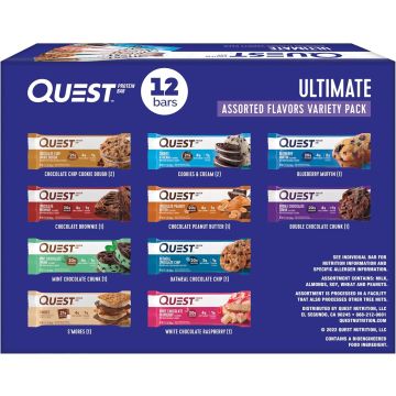 Quest Nutrition Ultimate Variety Pack Barras de Proteína