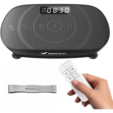 Plataforma Vibratoria Curva MERACH con Pantalla LED