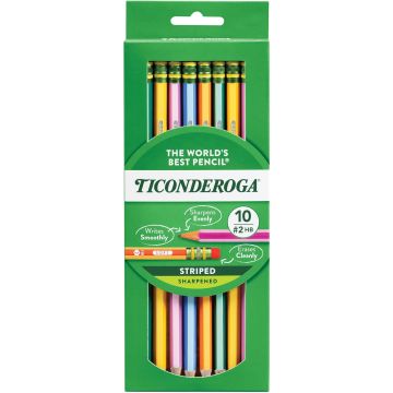 Lápices Ticonderoga X13910 HB Grafito 10 unidades