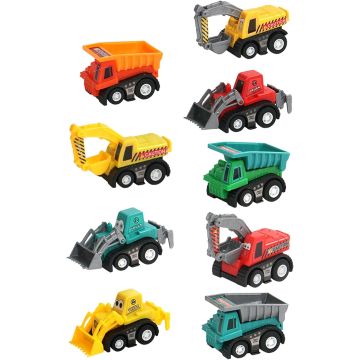 Fajiabao Juguetes de Autos de Construcción para Niños 1-3 Años