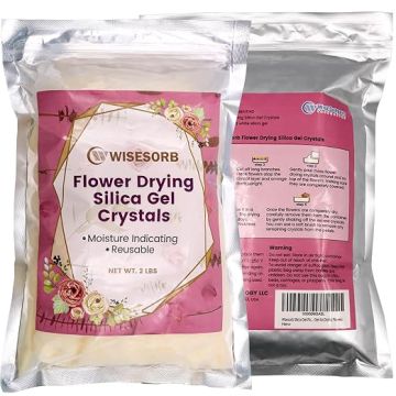 Wisesorb 2 LBS Gel de Sílice para Secado de Flores, Indicado