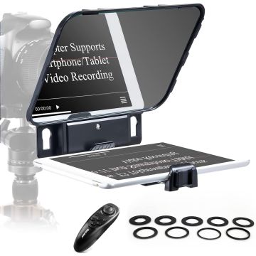 Teleprompter Desview T3 para Cámara y Smartphone