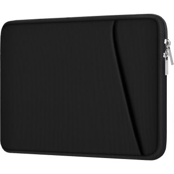 Funda para portátil 15.6" Askuko Negro, funda acolchada de poliéster