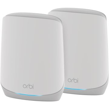 NETGEAR Orbi Sistema Mesh WiFi 6 Tribanda (RBK752P) Router + 1 Satélite
