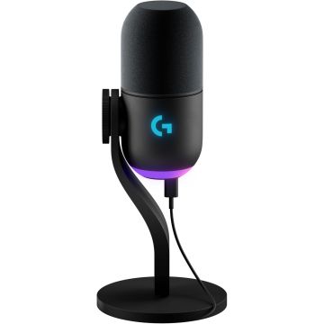 Micrófono Dinámico USB Supercardioide con Control de Volumen