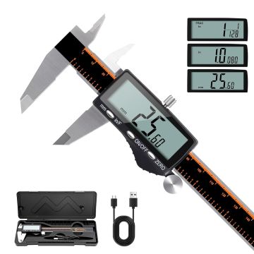 Calibrador digital HARDELL 6 pulgadas de acero inoxidable