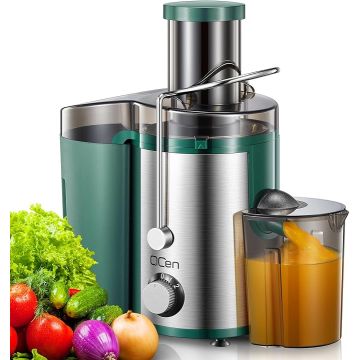 Extractor de Jugos Centrífugo 800W con Boca Ancha 3 Pulgadas