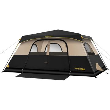 Carpa Instantánea FanttikOutdoor para 10 Personas 14x10x76 pulgadas