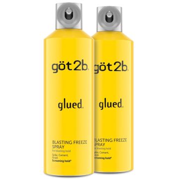 Got2b Glued Blasting Freeze Hairspray 12 oz Pack de 2