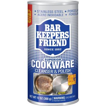 Bar Keepers Friend Limpiador y Pulidor para Utensilios de Cocina 12 oz