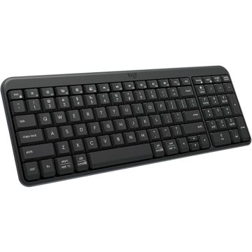 Teclado Logitech K250 Inalámbrico Bluetooth con Numpad Compa