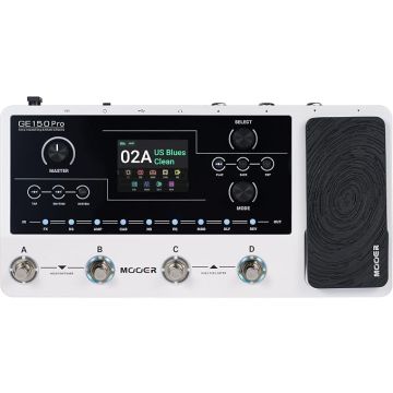 Pedal De Efectos MOOER GE150 Pro Multiefectos con Looper y D