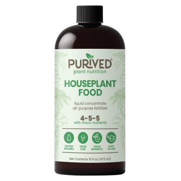 Fertilizante líquido Purived 16 oz para plantas de interior